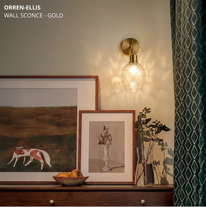 Orren-Ellis Wall Sconce - Gold