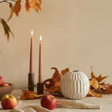Ourea Rustic Vase - White