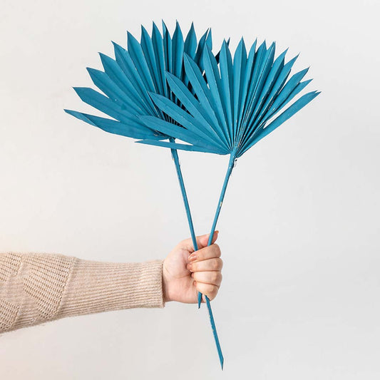 Palm Spear Large - Royal Blue Set of 2