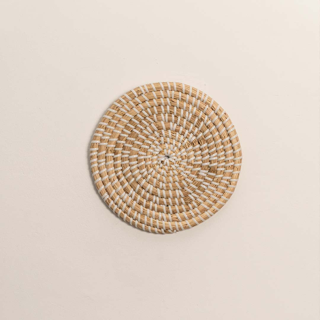 Pearl Handwoven Wall Basket