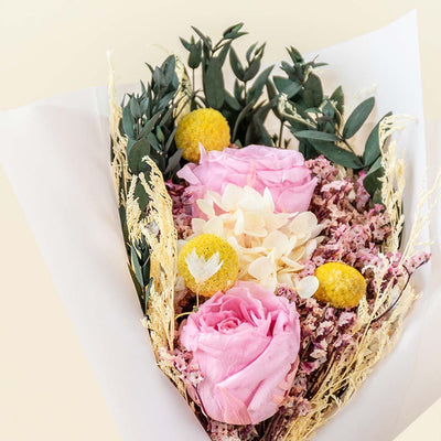 Pink Blossom Mix Flower Bouquet | Bunch of Flowers for Gift
