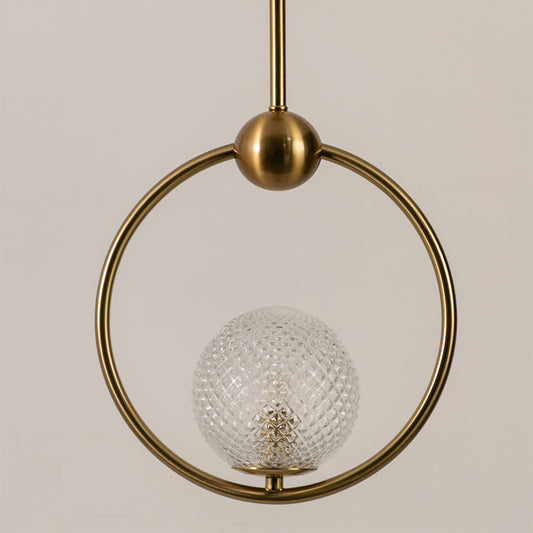 Platone Globular Hanging Light - Gold