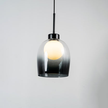 Postmodern Bell Glass Pendant light