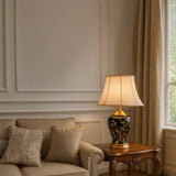Princely Times Black Ceramic Table Lamp