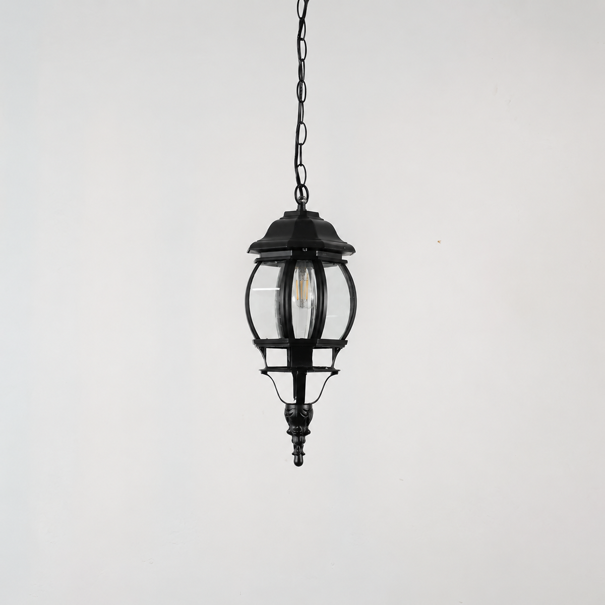 Pumpkin Outdoor Pendant Light - Small