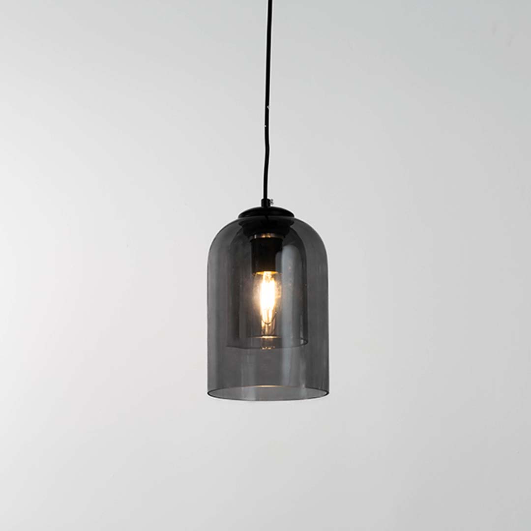 Radiance Dome Shape Glass Shade Hanging Light