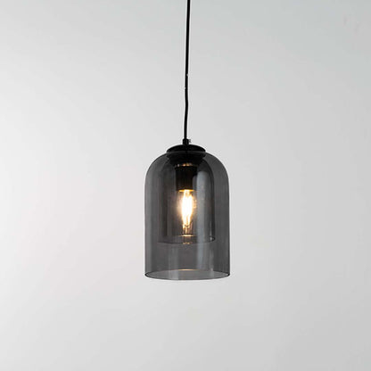 Radiance Dome Shape Glass Shade Hanging Light