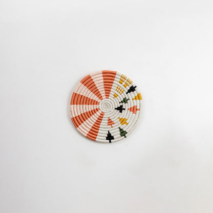 Raffia Handwoven Wall Basket- Small