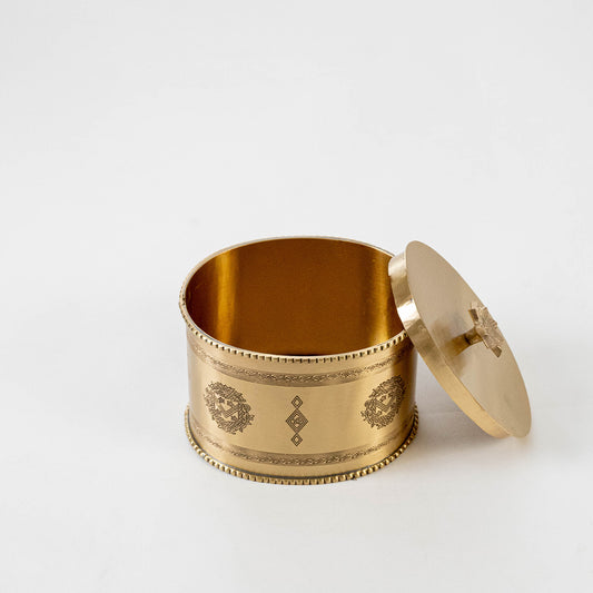 Ratna Brass Storage Box