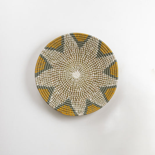 Rawi Floral Woven Wall Basket - Small