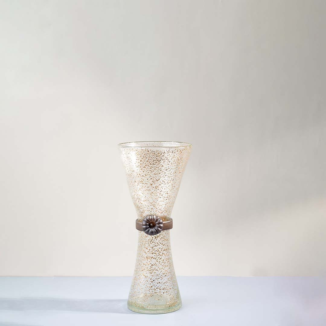 Reloj Glass Vase