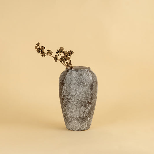 Retro Stoneware Vase - Medium