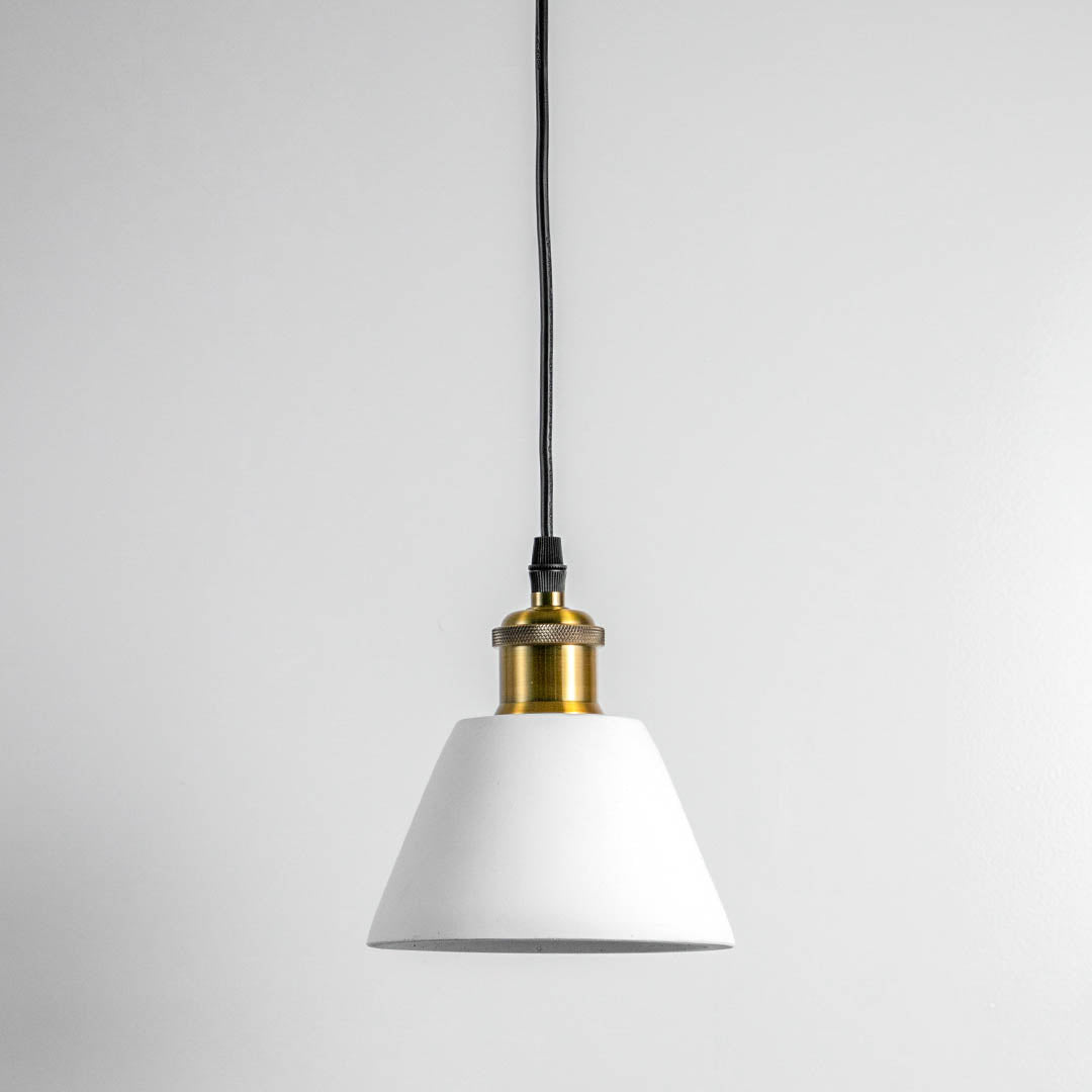 Riankh Modern Resin Pendant Lamp - White