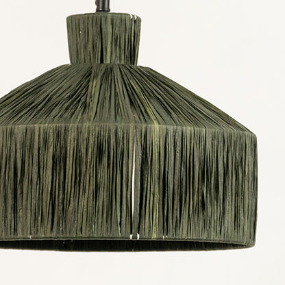 Closeup of green textured decor vase showcasing detailed vertical pattern and premium finish for modern home decor styling.