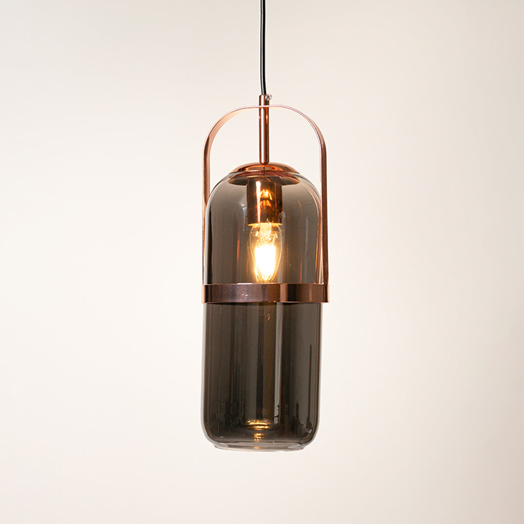 Romi Drop Hanging Light - Smoky