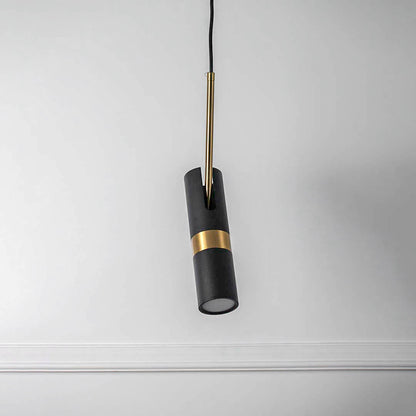 Rotating Spotlight Modern Pendant Light - Black