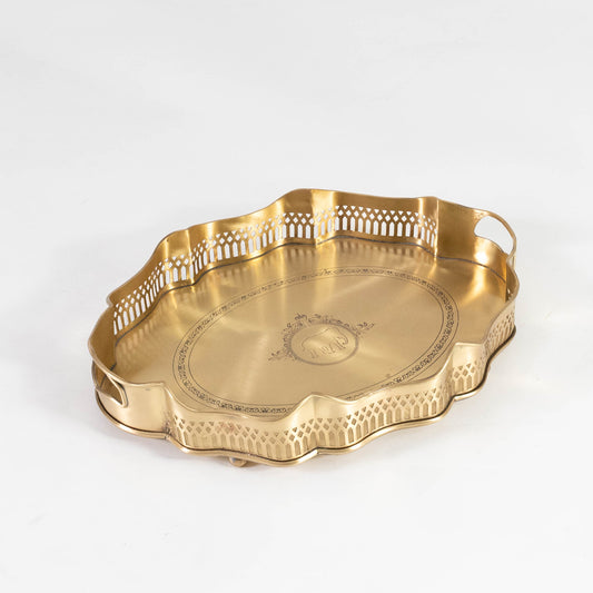 Ruchika Brass Serving Tray