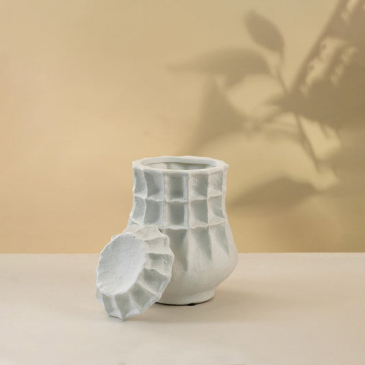 Sabon Ceramic Decorative Object White White Background 2