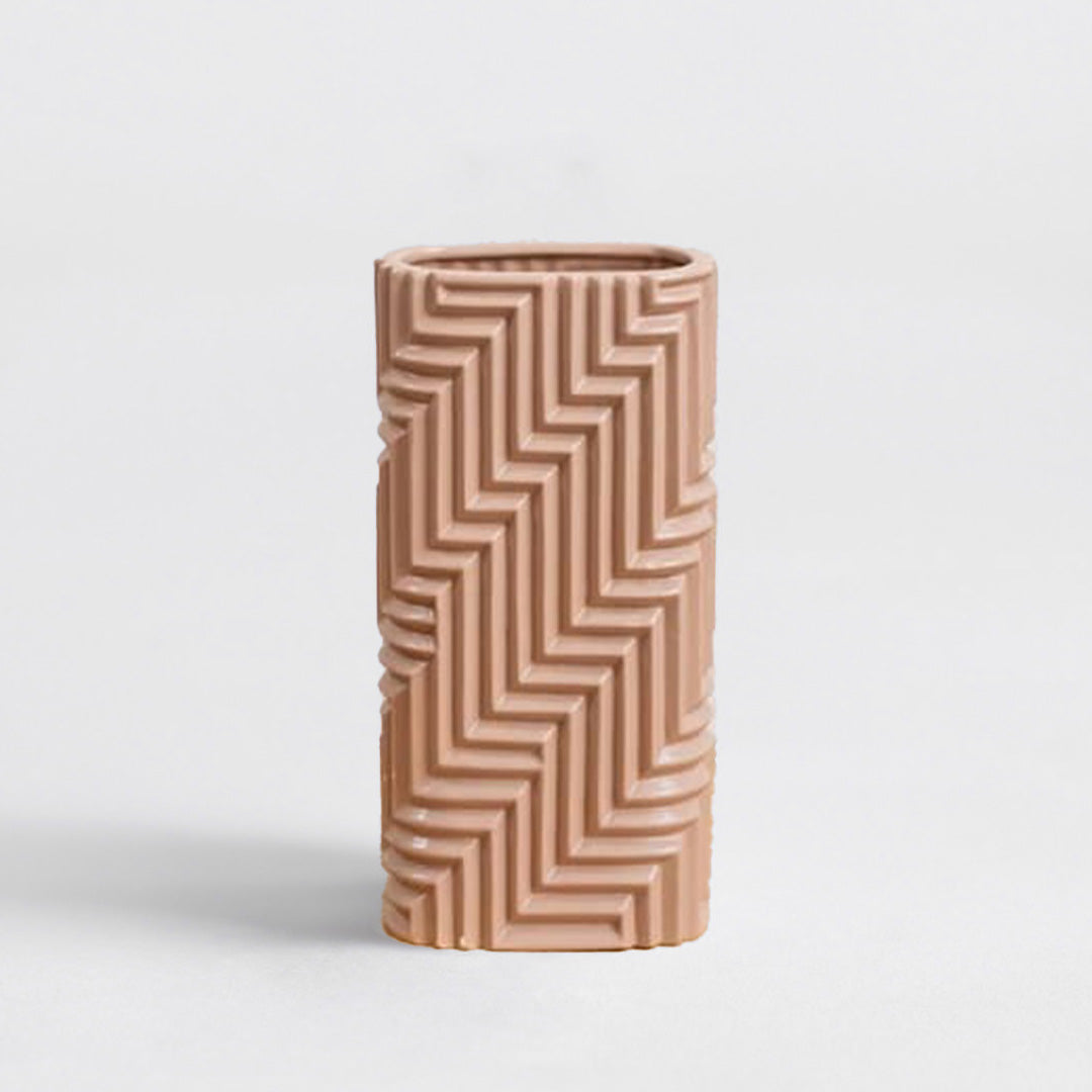 Saifaldin Vase - Brown