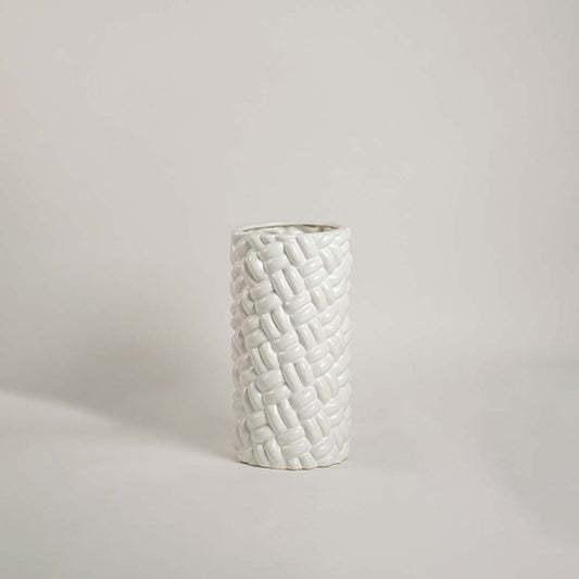 Saifaldin Vase - White