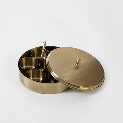Savour Brass Masala Box