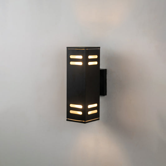 Shadow Outdoor Wall Light - Black