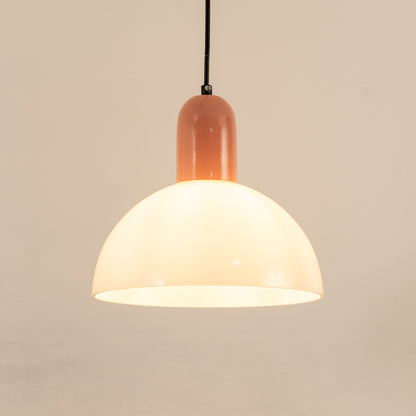 Sidnie White Pendant Light - Pink