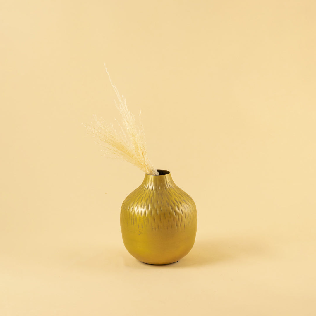 Sindhu Vase - Gold Small