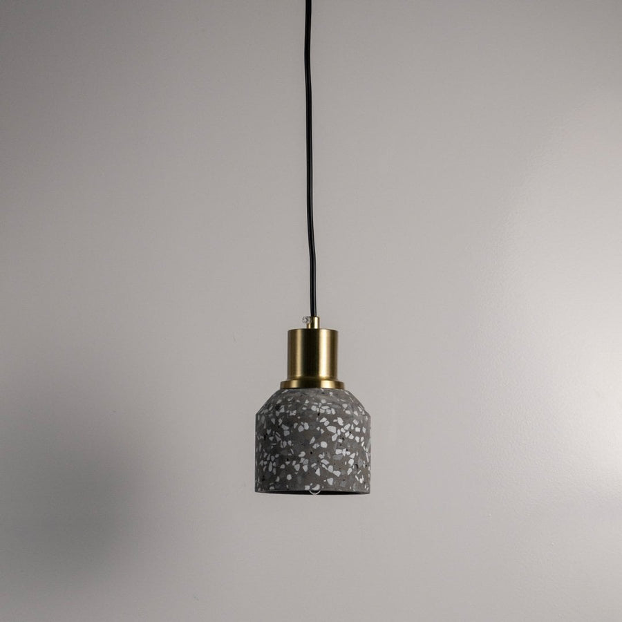 Slreeo Colored Pendant Light Black Dark Grey Light Off White Background 1