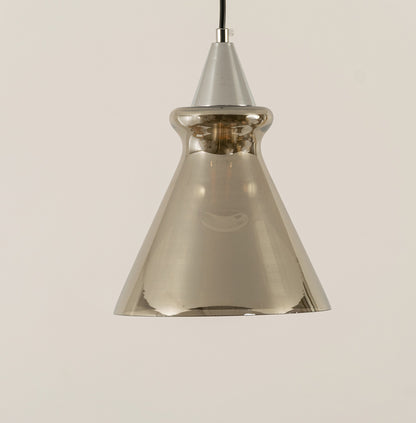 Smithfield Glass Pendant Light - Chrome