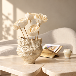 Sola Flower White Rose Set Of 5