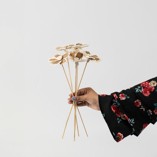 Sola Girassol Flower Set of 5