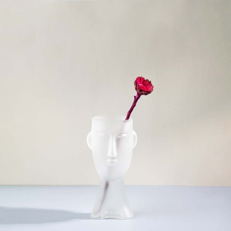 Stella Glass Vase Small Lifestyle