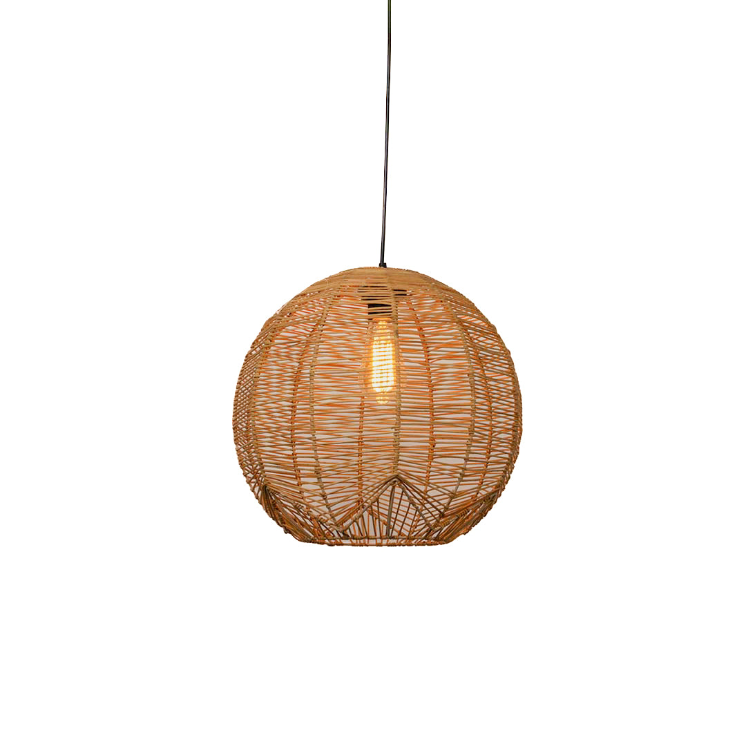 Sunwoven Orb Bamboo Pendant