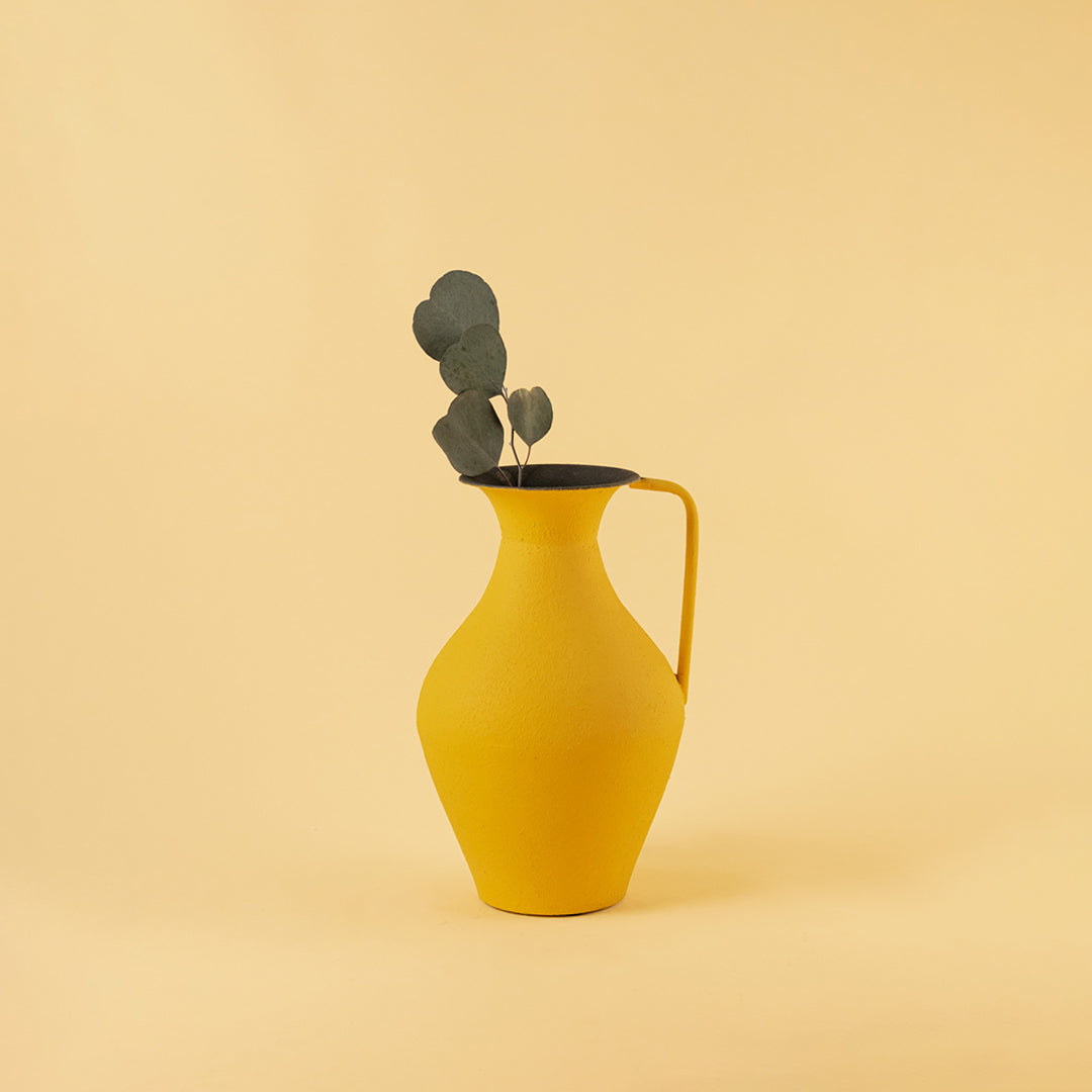 Suraahi Vase - Yellow