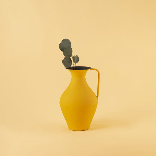 Suraahi Vase - Yellow