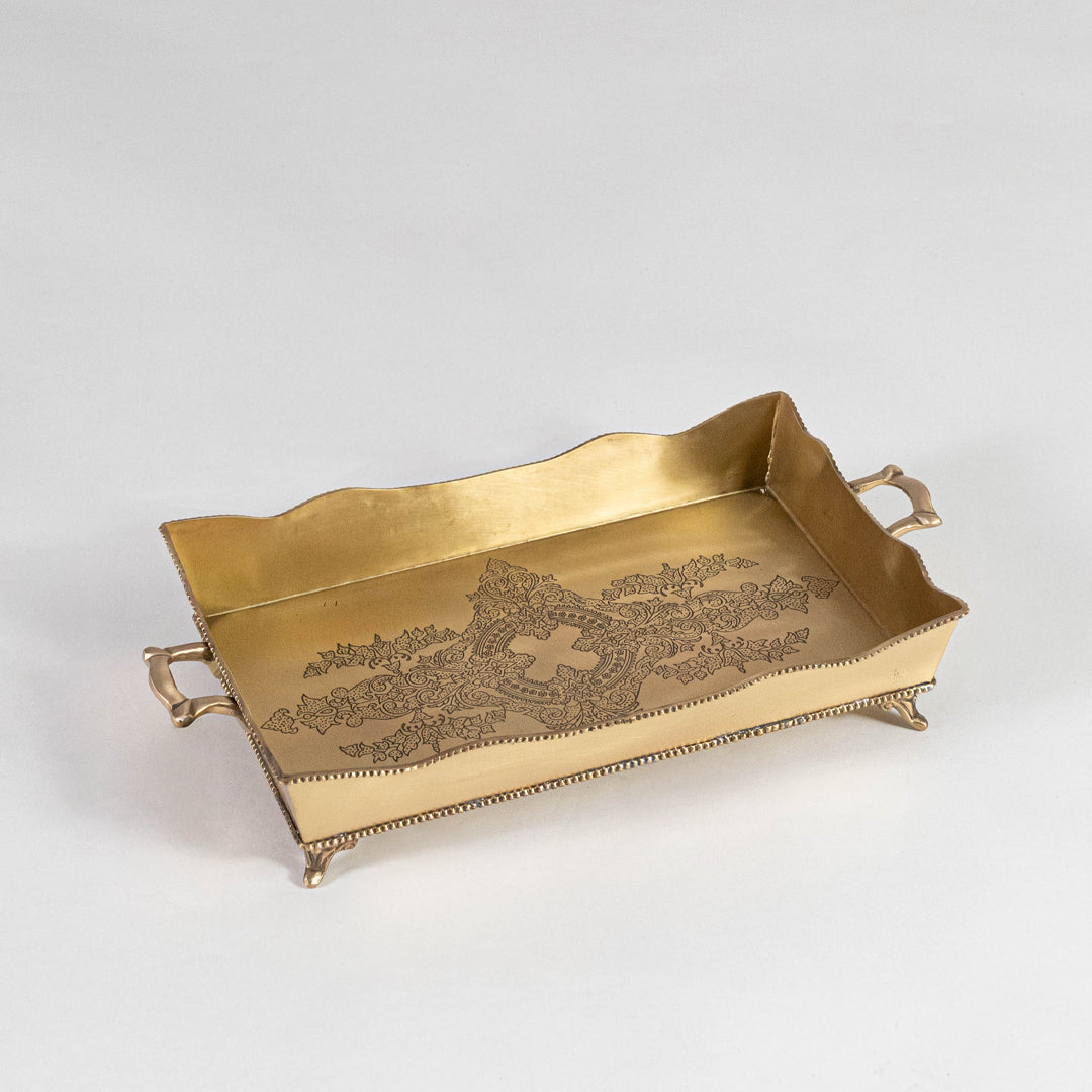 Suvarna Brass Tray