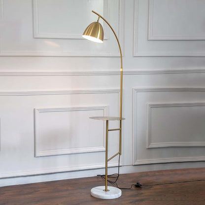 Sylvie Floor Lamp With Shelf