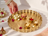 Thaliya Brass Tray - Large