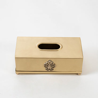 Tharini Brass Tissue Holder