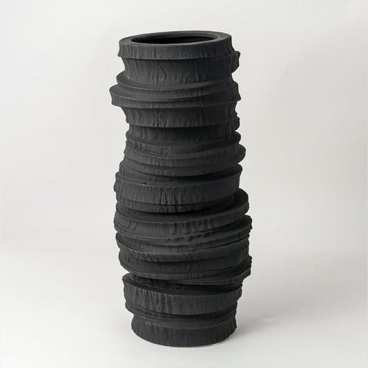 Thrown Tumbler Ceramic Vase