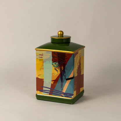 Tonala Mexico Ceramic Jar - Small