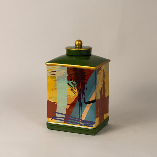 Tonala Mexico Ceramic Jar - Small
