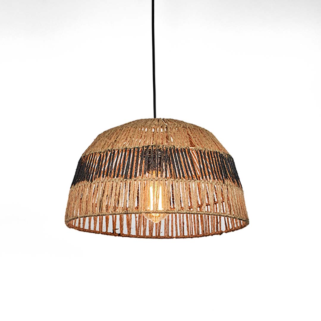 Tropical Rattan Pendant Lamp