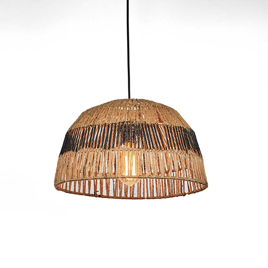 Tropical Rattan Pendant Lamp