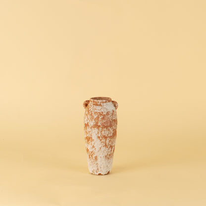 Turkish Terracotta Vase - Cylinder Shape