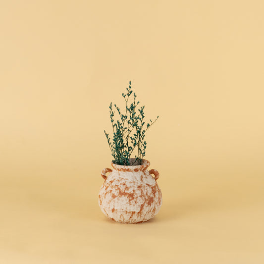 Turkish Terracotta Vase - Round Shape