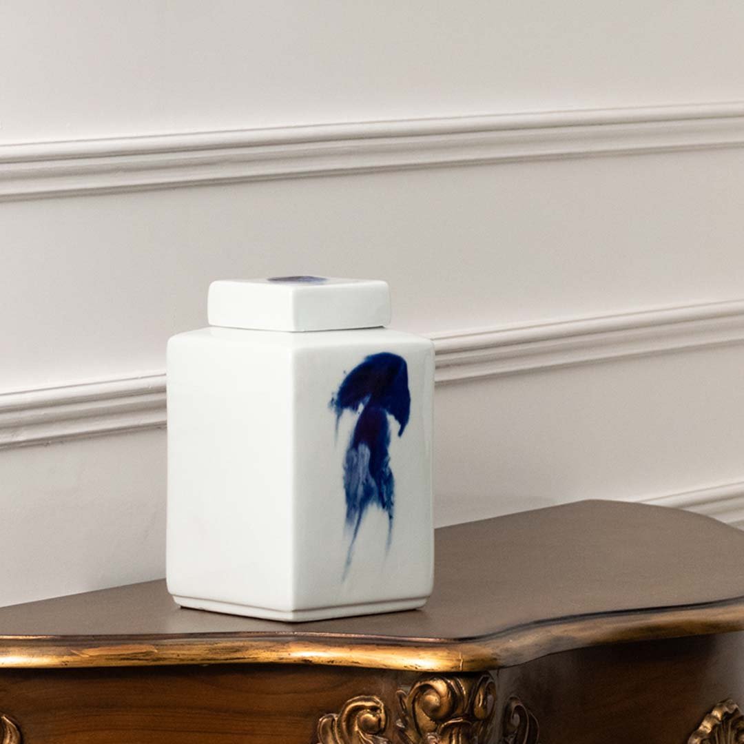 Velum Decorative Ceramic Temple & Ginger Jar