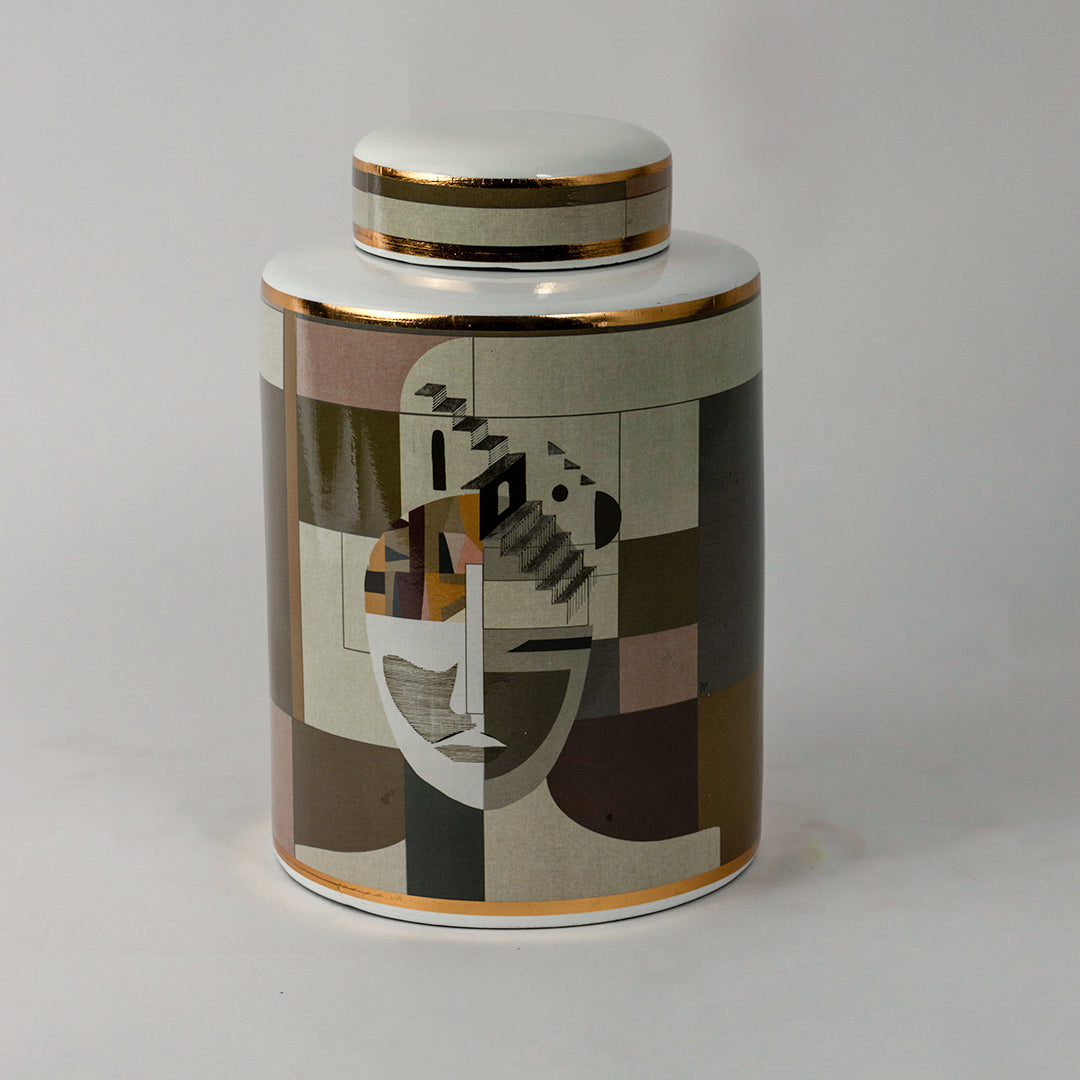Vintage Ceramic Jar - Small