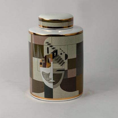 Vintage Ceramic Jar - Small